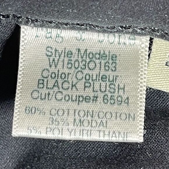 Rag & Bone Black Plush Skinny Legging Sz 27 - Picture 7 of 10